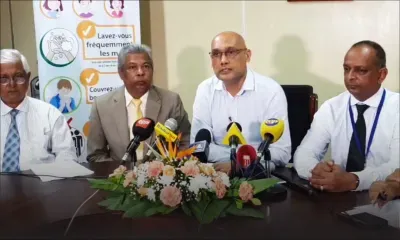 Coronavirus : suivez en direct la conférence de presse du ministre Jagutpal 