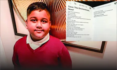 Poète à 8 ans : Jaiden Ramsurrun ou le petit prodige des vers 