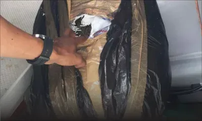 Grand-Baie : Saisie de plus de 150 kilos de cannabis évalués à plus de Rs 100 M