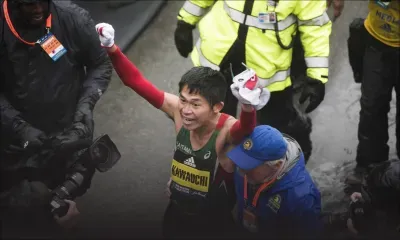 Marathon de Boston: le vainqueur japonais, modeste agent administratif, va quitter son travail