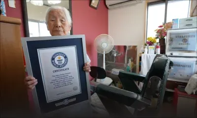 Une Japonaise de 108 ans certifiée «coiffeuse la plus âgée du monde»