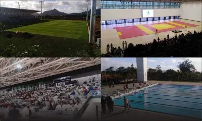 JIOI : le complexe sportif de Côte-d'Or en images