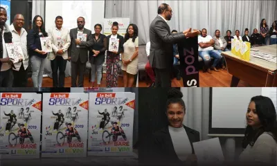 Le Défi Sport : lancement du magazine «Spécial Jeux des îles» 