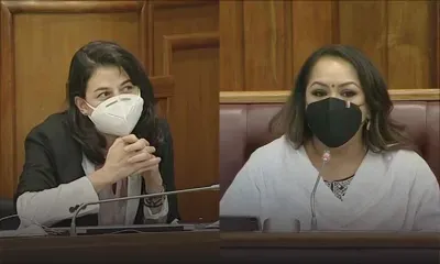 Publication sur Facebook : Kalpana Koonjoo Shah refuse de répondre à une question de Joanna Bérenger