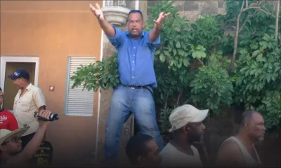 Port-Mathurin : Johnson Roussety «hué» par des membres du public