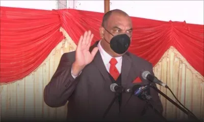 Johnson Roussety a prêté serment comme Chef commissaire de Rodrigues