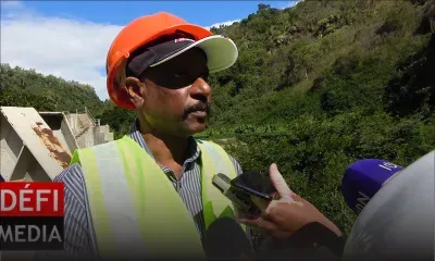 Captage d'eau : le ministre Lesjongard au Port-Louis Municipality Dyke
