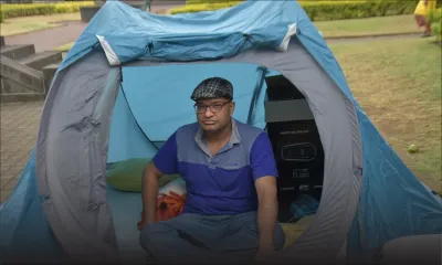 Grève de la faim : Nishal Joyram obtient l’autorisation pour ériger une tente dans l’enceinte de la Cathédrale Saint-Louis