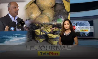 Le JT -Saisie de 140 kg de cannabis : «Un trafic existe entre Maurice et La Réunion» affirme le DCP Bhojoo 