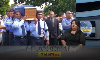 JT – Dernier hommage au Caporal Lindsey Lapeyre, Raj Dayal présent aux obsèques