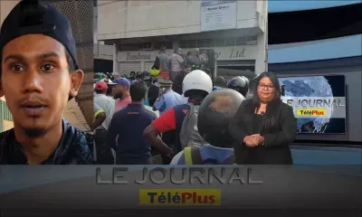 Le JT – Accident à Baie-du-Tombeau, Surekha Pursun sous respiration artificielle, les habitants se mobilisent