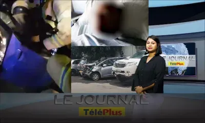 Le JT - Deux voitures tombent dans un fossé creusé pour le Metro Express