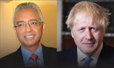 Tête-à-tête Jugnauth/Johnson à Londres : «une volonté de poursuivre des discussions sur le dossier Chagos»