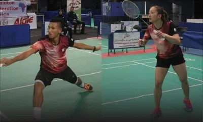 Badminton : Julien Paul et Kate Foo Kune champions d'Afrique