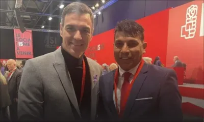 International Socialiste : Ehsan Juman rencontre le Premier ministre espagnol à Madrid