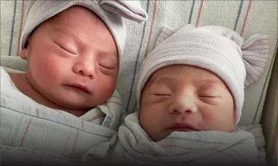 Californie : À 15 minutes d'intervalle, l'un des jumeaux naît en 2021, l'autre en 2022