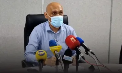 Conférence de presse du Ministre de la Santé, Kailesh Jagutpal en direct du batiment Emmanuel Anquetil