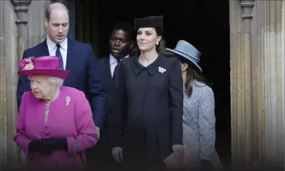 Bébé royal: Kate, l'épouse du prince William, admise à la maternité