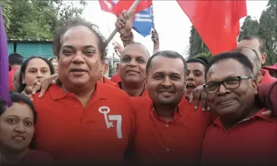 Lancement de la campagne pour l’Alliance du Changement au n° 7 : «Aret pran nimero 7 kouma depo fix», lance le candidat Dr Kaviraj Sukon