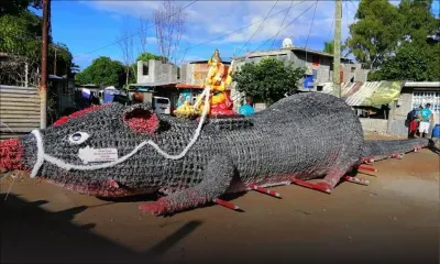 Maha Shivaratri : un kanwar en forme de souris émerveille les internautes 