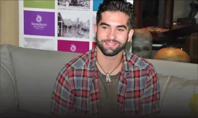 Kendji Girac profite du soleil mauricien en attendant son concert