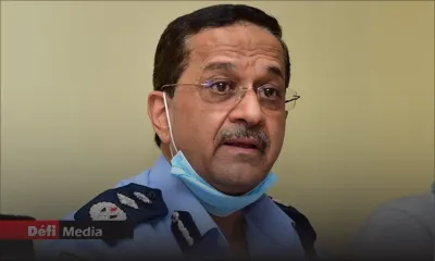 Le Commissaire de Police face à la presse ce matin