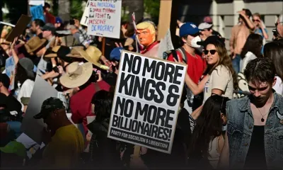  «’No Kings protests’» : forte mobilisation citoyenne contre Trump à travers les États-Unis