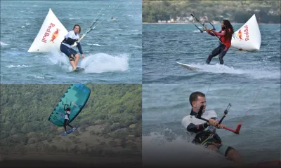 Compétition de kitesurf au Morne : Découvrez le diaporama