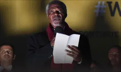 Mort de Kofi Annan, ancien chef de l'ONU et vedette de la diplomatie mondiale