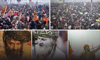 [En images] Coup d'envoi en Inde du pèlerinage hindou géant de la Kumbh Mela