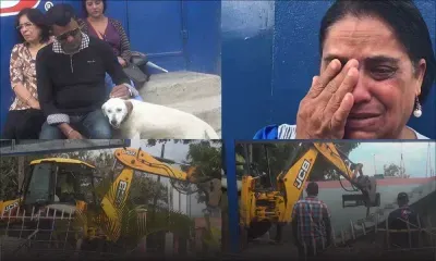 La Butte : les maisons tombent pour faire place au Metro Express