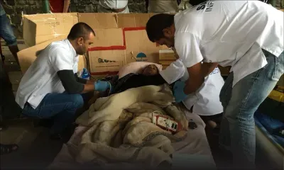 Grève de la faim : l’une des sinistrés de St-Malo prise de malaise et transportée à l’hôpital