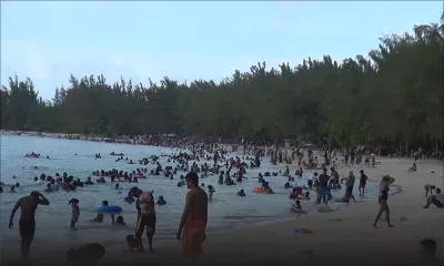 Avant la grande reprise : les plages bondées ce dimanche