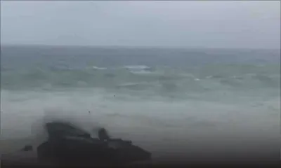 Mer déchaînée : des scènes capturées par des internautes