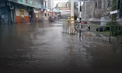 Port-Louis : les rues couvertes d’eau