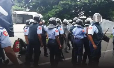 Manif de «Zenfan Roche-Bois» : forte présence de la SSU 