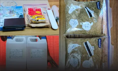 À La-Tour Kœnig - un laboratoire clandestin de drogue synthétique démantelé : un photographe de 25 ans arrêté après une saisie évaluée à Rs 2,5 millions 