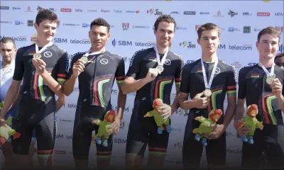 JIOI- Cyclisme : Maurice remporte le contre-la-montre par équipes - «C’était plus dur !», confie Gregory Lagane