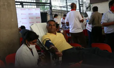 Mega Blood Donation : plus de 1 450 pintes de sang récoltées à 16 heures 