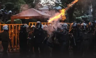 Le président du Sri Lanka en fuite, sa résidence envahie par des manifestants