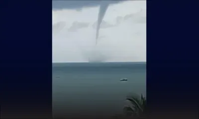 Phénomène observé dans le Sud-Est : une trombe marine intrigue les internautes, on vous dit tout !