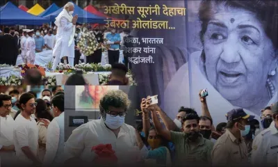 [En images] Décès de Lata Mangeshkar : funérailles nationales pour le « rossignol » de l’Inde