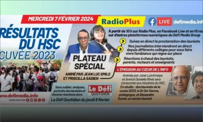 HSC Cuvée 2023 : Plateau spécial sur Radio Plus et defimedia.info à partir de 10 h