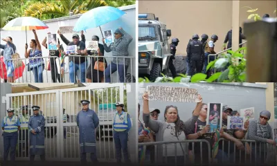 [En images] Bruneau Laurette au tribunal de Moka 