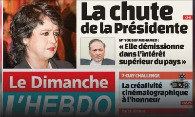 Voici la Une de Le Dimanche / L'Hebdo