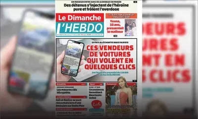 Voici la Une de Le Dimanche / L'Hebdo