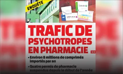 Voici la Une de Le Dimanche/L'Hebdo