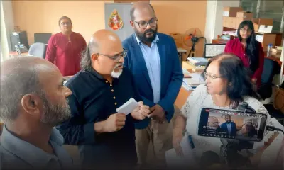 Visite surprise : Ashok Subron choqué par les conditions à la Sécurité sociale de Rose-Hill