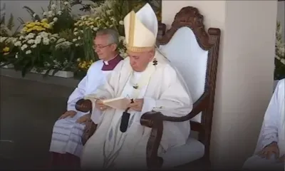 Suivez en direct la messe papale 