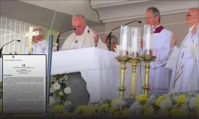 Le pape François : «Mais qu’il est dur de constater que, malgré la croissance économique que votre pays a connue ces dernières décennies, ce sont les jeunes qui souffrent le plus...»